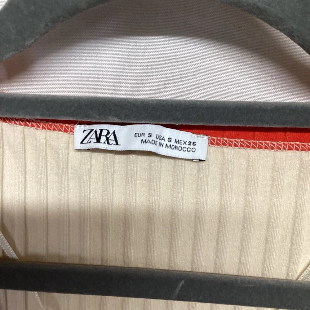 Zara Color Block Cotton Tank Top S - Picture 3 of 4